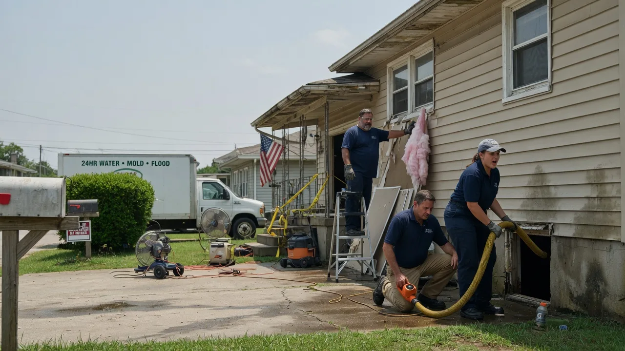 Water Damage Repair in Blessing, TX near me